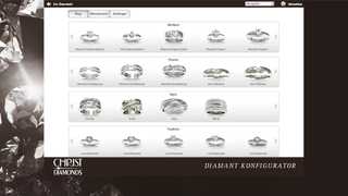 Screenshot of Christ - Diamond configurator