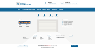Screenshot of Krapp - Garage Door Configurator