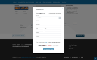 Screenshot of Krapp - Garage Door Configurator
