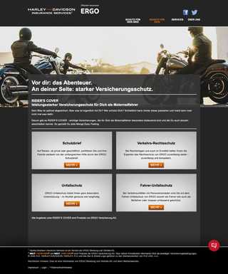 Screenshot of ERGO HDIS - Offer calculator