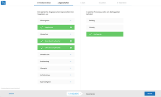 Screenshot of TUJ - Roof Configurator