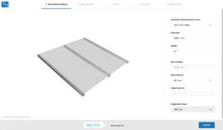 Screenshot of TUJ - Roof Configurator