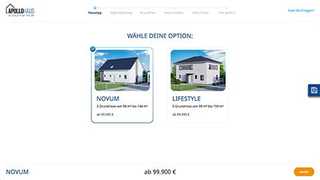 Apollohaus: Prefabricated house configurator
